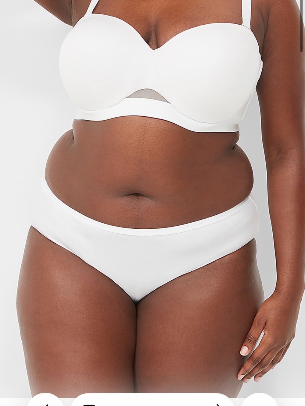 Cacique Comfort Bliss Lightly Lined Multi-way Strapless bra-48DD